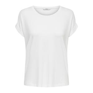 15106662-2079282-t-shirt-for-kvinnor-only-moster-manches-courtes-col-rond-vit
