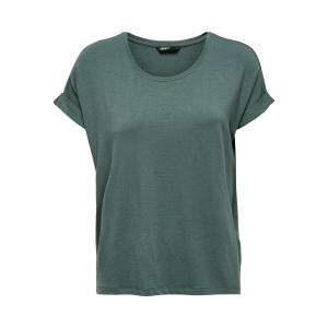 15106662-2530235-t-shirt-for-kvinnor-only-moster-manches-courtes-col-rond-balsamgron