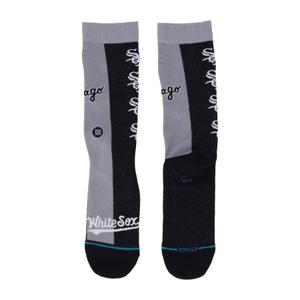 a545a22whi-blk-strumpor-chicago-white-sox-split-crew-svart-l