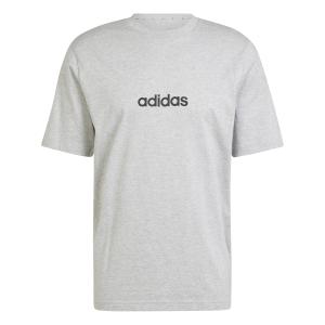je9002-t-shirt-i-enkel-jersey-adidas-essentials-linear-mgreyh-svart