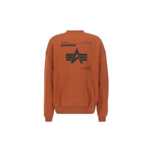 146304-709-sweatshirt-med-tryck-pa-baksidan-alpha-industries-logo-hasselbrun