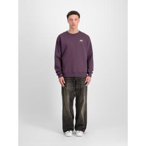 188307-719-sweatshirt-med-liten-logotyp-alpha-industries-basic-plommon