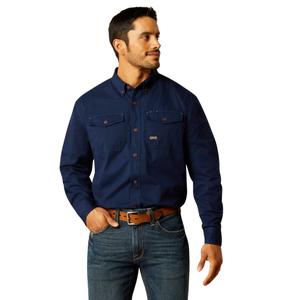 10052941-arbetsjacka-ariat-rebar-washed-twill-marinbla