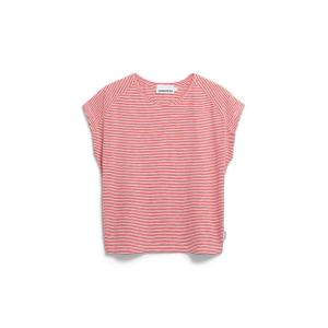 30004255-3165-t-shirt-for-kvinnor-armedangels-oneliaa-lovely-stripes-oatmilk-coral-blush