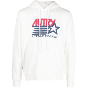 hoim2361-sweatshirt-med-huva-autry-iconic-action-vit