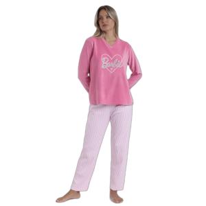 62961-0-000254-pyjamas-med-langa-armar-for-kvinnor-barbie-love-rosa
