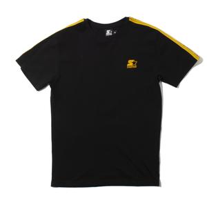 bil001-t-shirt-starter-ribbon-svart-gul