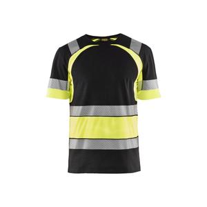 342110309933-3421-t-shirt-med-hog-synlighet-blaklader-svart-neongul