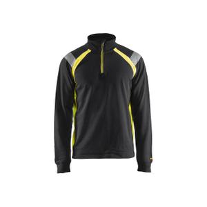 343211589933-3432-sweatshirt-med-rund-halsringning-blaklader-svart-fluorescerande-gul