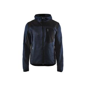 493021178699-4930-sweatshirt-med-huva-blaklader-mork-marinbla-svart