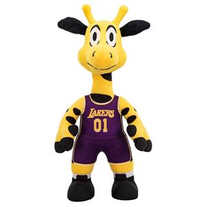 p1-nba-lak-masx-jaune-violet-giraff-plush-los-angeles-lakers-bleacher-creatures-gul-violett-25-cm