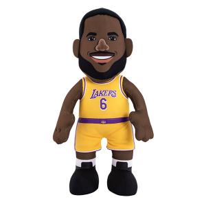 p1-nbp-lak-lj3x-marron-jaune-plysdjur-los-angeles-lakers-lebron-james-bleacher-creatures-brun-gul-25-cm