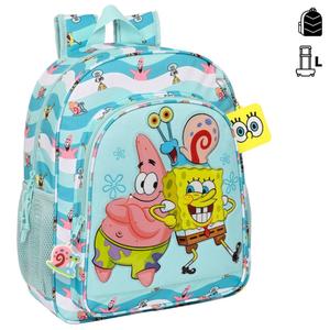 071661-anpassningsbar-ryggsack-for-babyvagn-bob-l-eponge-azul-tu