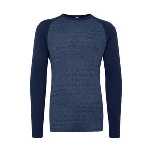 720510-navy-langarmad-t-shirt-i-ull-bula-geo-merino-marinbla