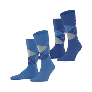 21102-6337-strumpor-burlington-everyday-argyle-x2-kornblomsbla-40-46