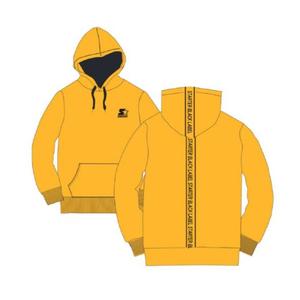 hal001-sweatshirt-med-huva-starter-hal-gul