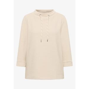 324048-16983-sweatshirt-for-kvinnor-cecil-tos-solid-ottoman-havremjolk-beige
