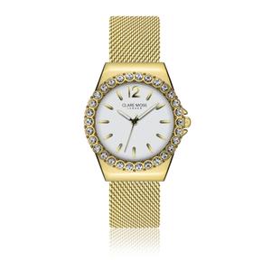 cma7-b038g-damklocka-clare-moss-classic-link-gold-white-36-mm