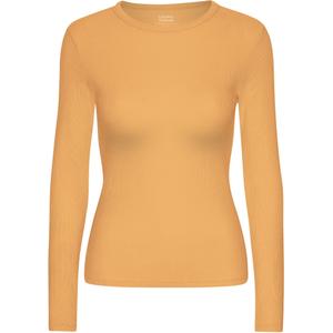 cs2055-sandstoneorange-langarmad-t-shirt-for-kvinnor-colorful-standard-organic-sandstone-orange-sandsten-orange