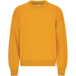 cs5088-burnedyellow-jumper-med-rund-halsringning-colorful-standard-burned-yellow-brand-gul