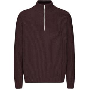 cs5091-oxbloodred-troja-med-1-4-dragkedja-colorful-standard-merino-oxblodsrod