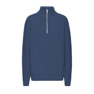 cs5091-petrolblue-jumper-med-1-4-dragkedja-colorful-standard-merino-petrol-blue-petrol-bla