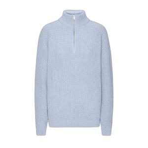 cs5091-polarblue-jumper-med-1-4-dragkedja-colorful-standard-merino-polar-blue-polarbla