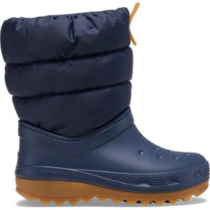 207684-4pq-stovlar-for-barn-crocs-classic-neo-puff-marinbla