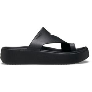 210834-001-kvinnors-kilklackssandaler-crocs-getaway-platform-toe-loop-svart