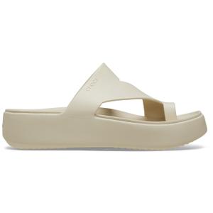 210834-0lh-kvinnors-kilklackssandaler-crocs-getaway-platform-toe-loop-sandsten