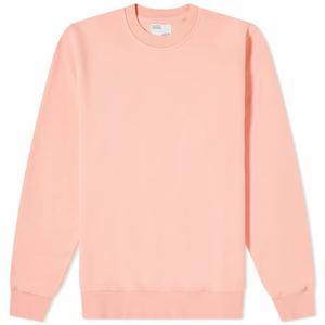 cs1005-brightcoral-sweatshirt-med-rund-halsringning-colorful-standard-classic-organic-bright-coral-ljus-korall