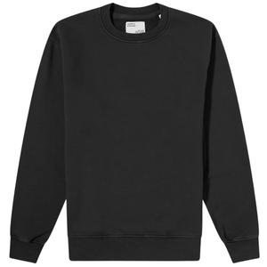 cs1005-deepblack-sweatshirt-med-rund-halsringning-colorful-standard-classic-organic-deep-black-djup-svart