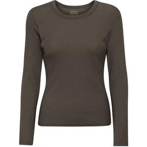 cs2055-cedarbrown-langarmad-ribbad-t-shirt-for-kvinnor-colorful-standard-organic-cedar-brown-cederbrun