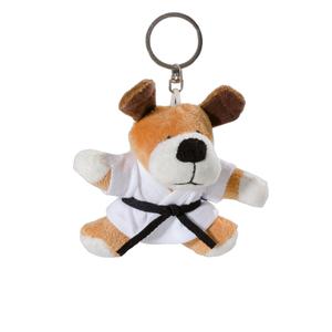 336031009-nyckelring-for-barn-danrho-dog-ben-brun-vit-10-cm