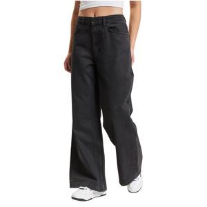 dfljs191-00709-jeans-for-kvinnor-def-trip-svart