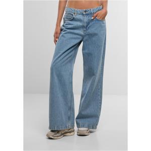 dfljs191-01851-jeans-for-kvinnor-def-trip-baggys-ljusbla