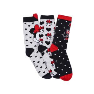 29573e-0-000400-strumpor-for-kvinnor-disney-minnie-hearts-x12-surtido-tu