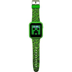 8435507869010-uppkopplad-klocka-educa-borras-minecraft-gron-12x8x8-cm