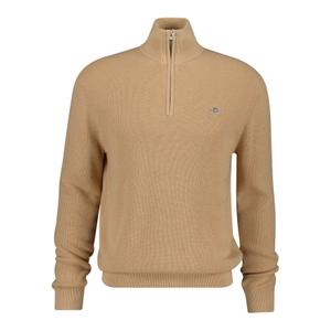8050265-296-sweatshirt-med-halv-dragkedja-gant-marino-ribbed-khaki-melange