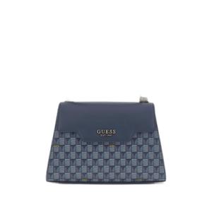 hwjt87-40200-bug-handvaska-for-kvinnor-guess-hallie-bla-logotyp-tu