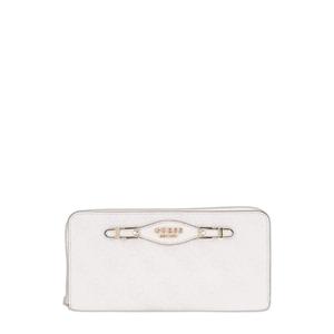 swsg96-52146-wlo-bred-dragkedjefodral-for-kvinnor-guess-katya-vit-logotyp-tu
