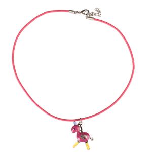590617-186-halsband-for-kvinnor-red-horse-pony-rosa-tu