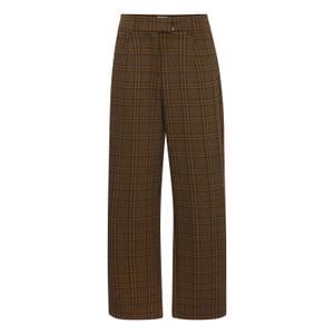 20121788-203791-byxor-for-kvinnor-ichi-kate-mosley-pa2-monk-s-robe-check-jacquard