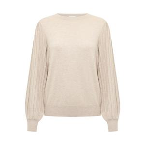 10507905-101323-jumper-for-kvinnor-kaffe-lone-klassisk-sand-melange