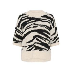 10510453-108299-jumper-for-kvinnor-kaffe-sandra-turtledove-black-animal