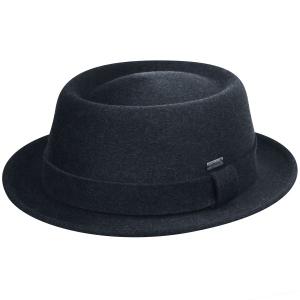 k4386-dl308-hatt-av-filt-kangol-polished-porkpie-morkbla