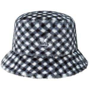 k4370-bg007-fuskpalsbob-for-kvinnor-kangol-svart-gingham