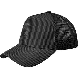 k5339-bk001-stickad-truckerkeps-kangol-seersucker-svart-tu