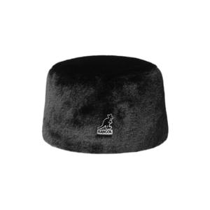 k5419-bs002-faux-palsmossa-kangol-topper-svart-solid