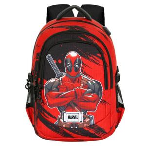 8445118072846-ryggsack-for-barn-karactermania-marvel-deadpool-plus-bad-rod-svart-44x34x21-cm